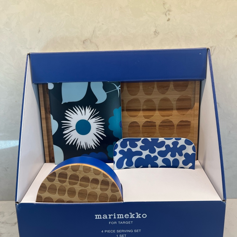 Marimekko for Target 4pc Serving Set New In Box - Picture 3 of 10